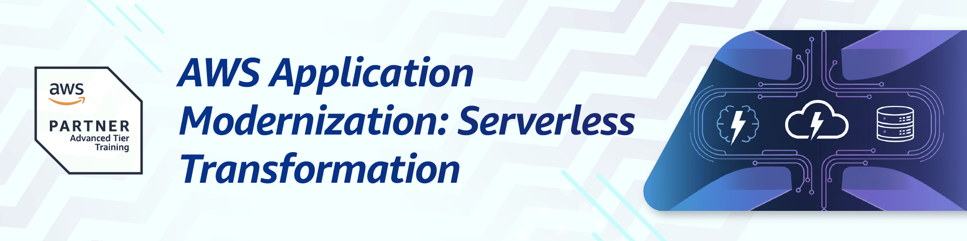 20250701 AWS Authorized Training_AWS Modern Apps HYBRID_banner